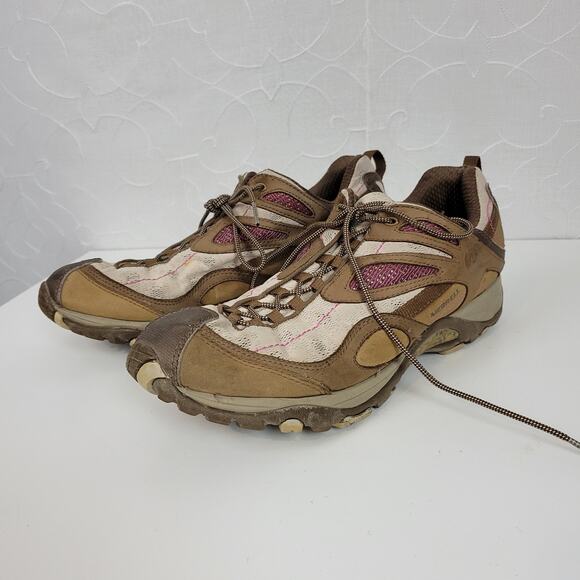 Merrell Siren Women's Shoes 11 Sync Brown Orthholite Vibram Outdoor Performance - Picture 2 of 12